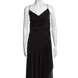 Alexandre Vauthier V-Neck Long Dress